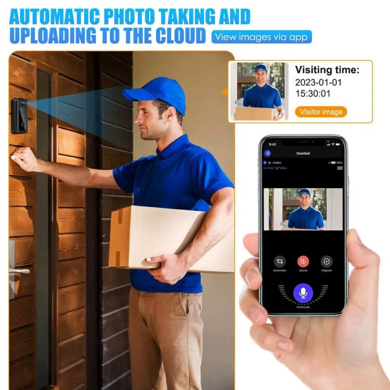 Tuya Doorbell With Camera Wireless